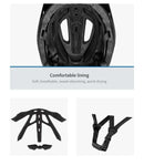 Batfox capacete de bicicleta moldado geral, capacete de estrada de montanha ultraleve, equipamento de ciclismo dh am casco ciclismo