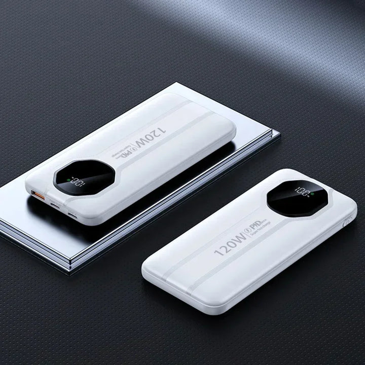 Xiaomi Original 300000 mAh Power Bank 120W Bateria de carregamento super rápido com display digital de alta capacidade PowerBank para Samsung Huawei