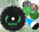 9 Inch Steel Grass Trimmer Head Mowing Lawnmower Parts 14/20-Tooth Disc Blade Grass Brush Cutter for Lawn Mover Head Supplier - Jig Brasil