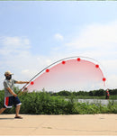 New carbon rock fishing rod 5.3M 6.0M ultra-light ultra-hard portable carp rod telescopic sea Fishing rod surfing rotating rod