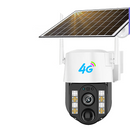 Câmera De Monitoramento Suporta Chip 4 G Com Painel Solar à Prova D'água