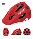 Batfox capacete de bicicleta moldado geral, capacete de estrada de montanha ultraleve, equipamento de ciclismo dh am casco ciclismo