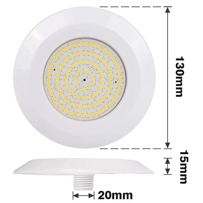 Luminária Colorida para Piscina LED IP68 12Volts 9 e 12Watts - Jig Brasil