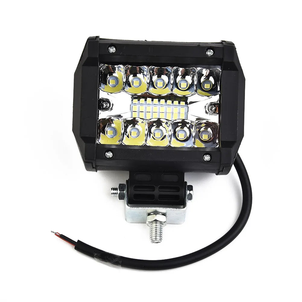 Farol Auxiliar LED Combo Beam para Carro, Pick-up, Lancha e Quadriciclo 60W 12V