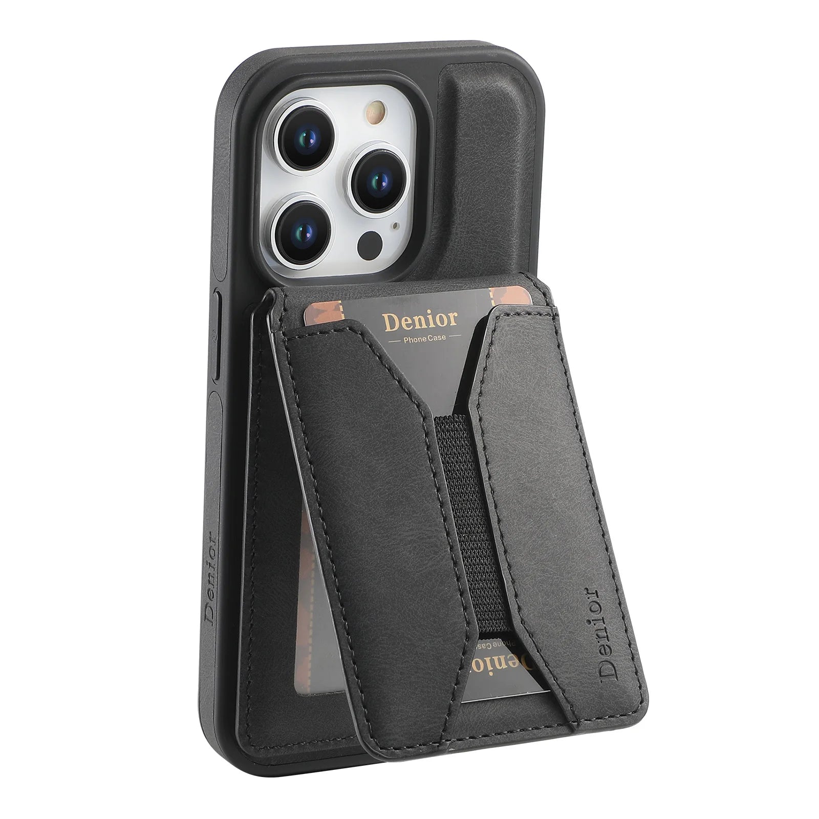 Capa de Proteção para iPhone 16, 15, 14 Pro Max, 13 e 12  Suporte de Anel 360° Magnética