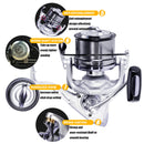 High Speed Spinning Fishing Reel, Drag Sea Boat, Fish Coil, Trolling Surf, Big Metal Colher, Moulinet Peche, 4.6:1, 25kg Max, 12 + 1BB