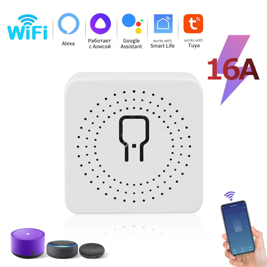 Interruptor Inteligente Smart Life Alexa Google 16A 20A