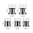 Huidiao rolamento de aço inoxidável molinete de pesca 8000 9000 10000 12000 14000 25kg carretel poderoso arrastar água doce de água salgada