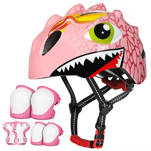 VICTGOAL Crianças Capacete de Bicicleta Criança Esportes Segurança Ciclismo Proteção Joelho Cotomofada Conjuntos Equilíbrio Bicicleta Roller Patinação Capacete Guarda