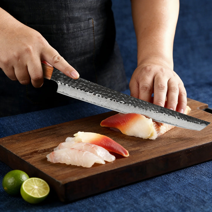 Faca para Sashimi de Salmão em Aço