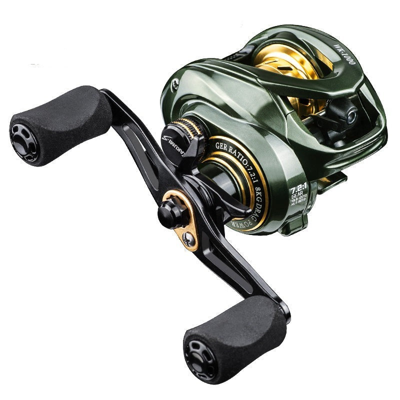 Carretilha de Pesca TITAN PRO 8 Kg de DRAG 6.2:1 - Jig Brasil