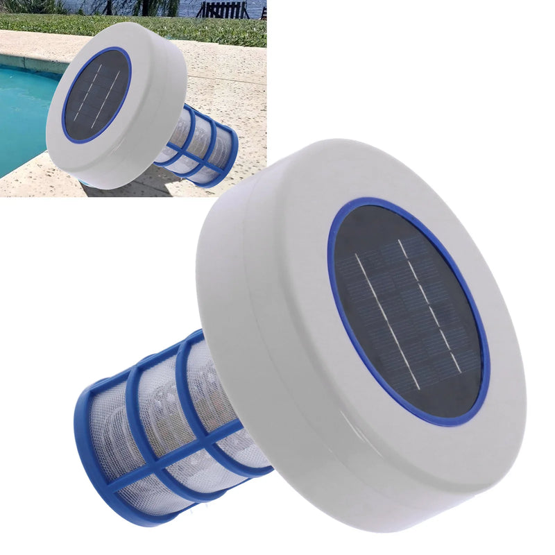 Solar Powered Pool Ionizer, Equipamento De Limpeza De Íons De Prata, Fonte De Spa Limpador, Limpeza De Piscina De Natação