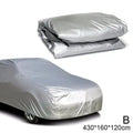 Capa universal para carro, proteção solar para neve, à prova d'água, poeira, resistente a arranhões, ao ar livre, acessórios de proteção completa