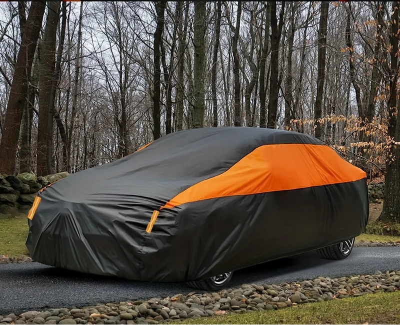 Tampas impermeáveis universais do carro, ao ar livre, sol, chuva, proteção da neve, auto tampa UV, SUV, Sedan, 190T, tampas protetoras completas