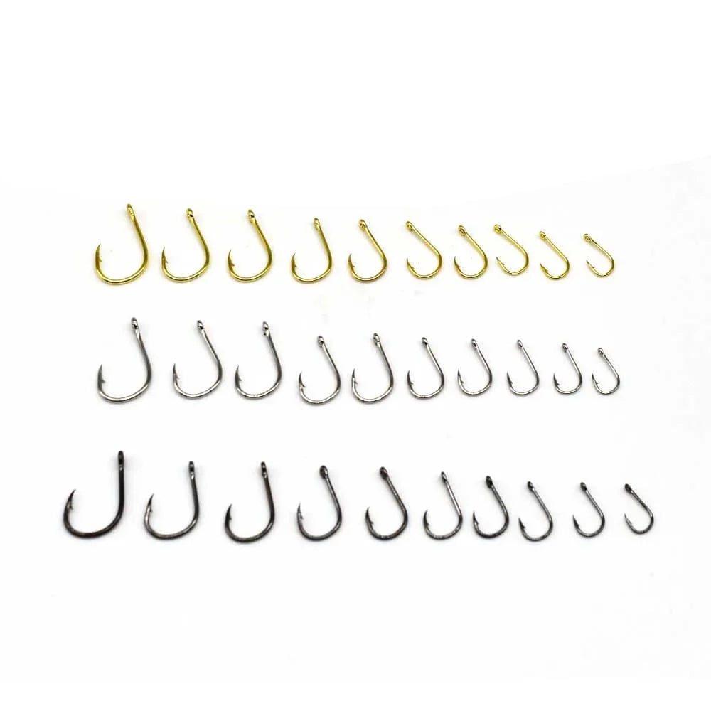 Anzol para Pesca Kit 200 Peças Tamanhos 3# a 12# - Jig Brasil