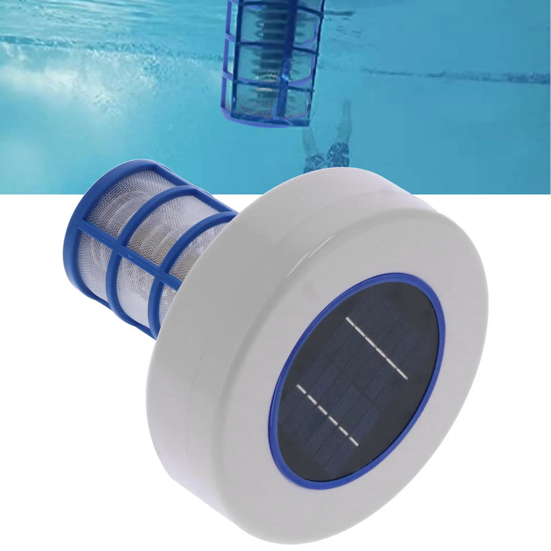 Solar Powered Pool Ionizer, Equipamento De Limpeza De Íons De Prata, Fonte De Spa Limpador, Limpeza De Piscina De Natação