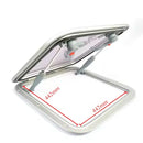 Vó de navio de liga de alumínio multi-tamanho acrílico quadrado deck escotilha acessórios marinhos para teto solar iate rv retrofitting