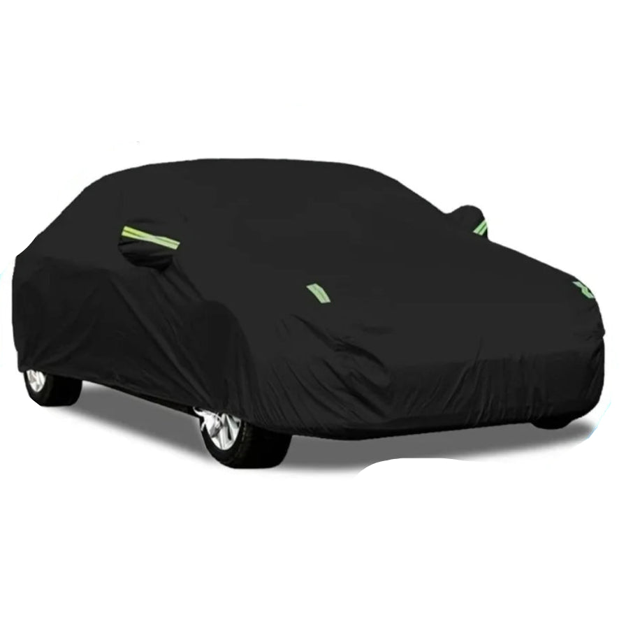 Universal impermeável ao ar livre tampa do carro, Dustproof pára-sol, Sedan, SUV, Hatchback capas com tiras reflexivas, acessórios do carro