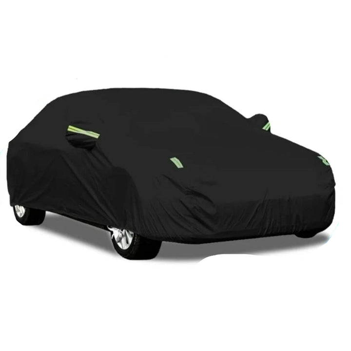 Universal impermeável ao ar livre tampa do carro, Dustproof pára-sol, Sedan, SUV, Hatchback capas com tiras reflexivas, acessórios do carro