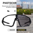Óculos de sol fotocromáticos para ciclismo, esportes ao ar livre, corrida, drving, estrada, mtb, bicicleta, uv400, segurança
