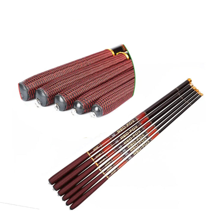 Vara Ultra Light Red Fox Tilápeira 3.0m-3.6m Ultra Light Telescópica- Jig Brasil