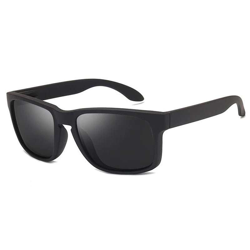 Óculos de Sol Quadrado Polarizado Unissex - Esportivo Anti-reflexo para Pesca e Dirigir