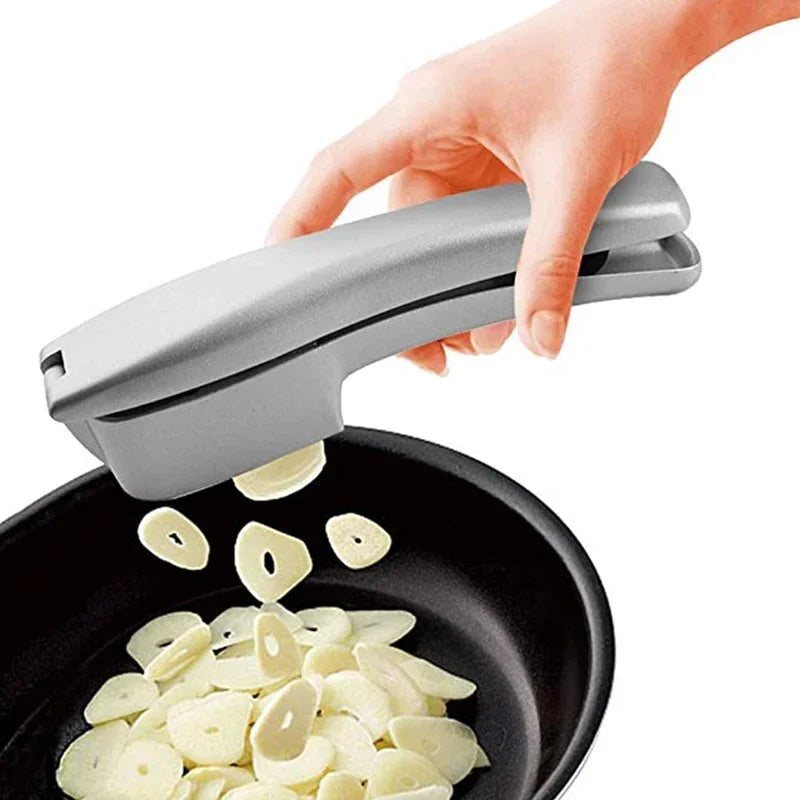 2 em 1 multifuncional alho imprensa slicer liga de zinco manual da cozinha gadget e acessórios gadgets para casa