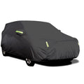 Tampa completa universal do carro com tira reflexiva, proteção solar, poeira, impermeável, UV, resistente a riscos, sedan, S-XXL