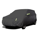 Tampa completa universal do carro com tira reflexiva, proteção solar, poeira, impermeável, UV, resistente a riscos, sedan, S-XXL