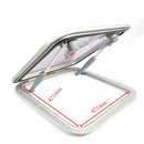 Vó de navio de liga de alumínio multi-tamanho acrílico quadrado deck escotilha acessórios marinhos para teto solar iate rv retrofitting