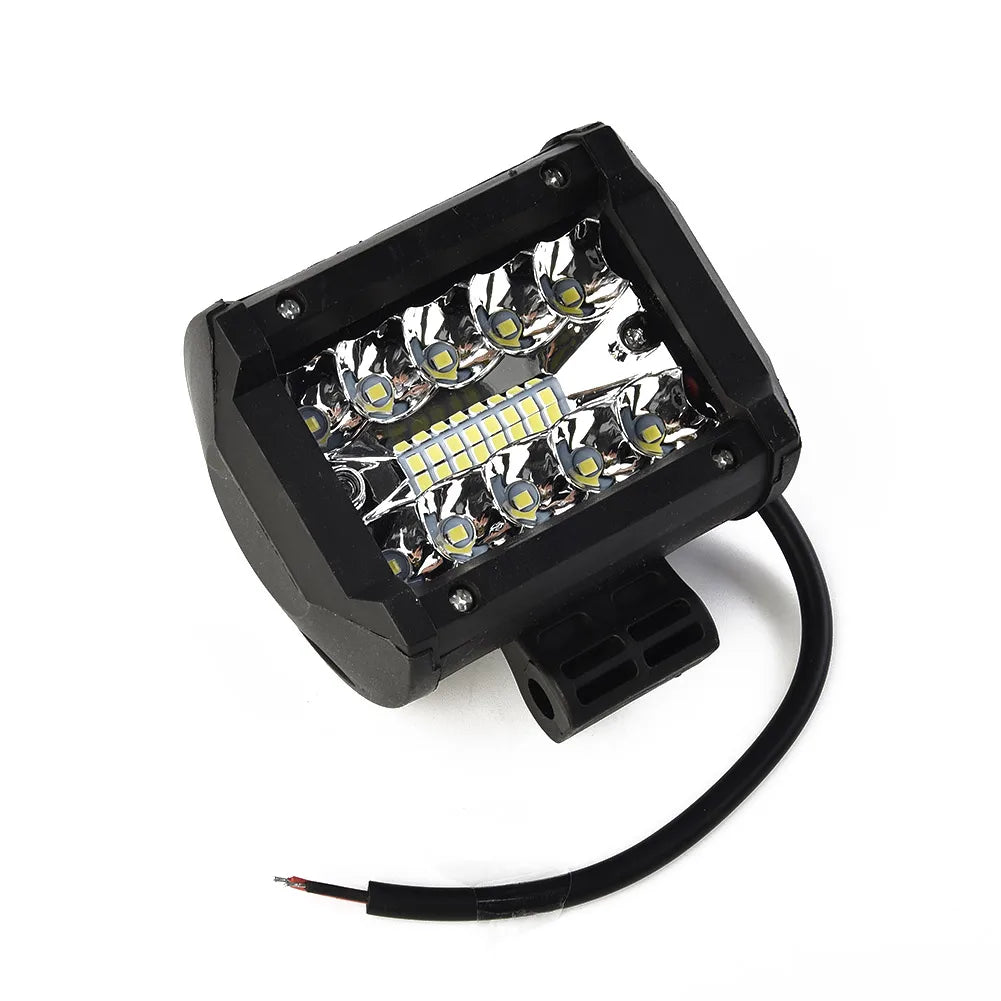 Farol Auxiliar LED Combo Beam para Carro, Pick-up, Lancha e Quadriciclo 60W 12V