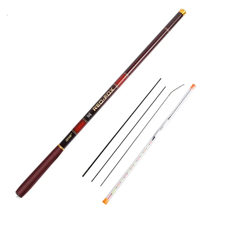 Vara Ultra Light Red Fox Tilápeira 3.0m-3.6m Ultra Light Telescópica- Jig Brasil