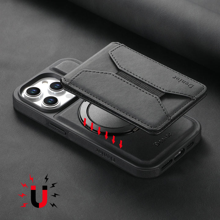 Capa de Proteção para iPhone 16, 15, 14 Pro Max, 13 e 12  Suporte de Anel 360° Magnética