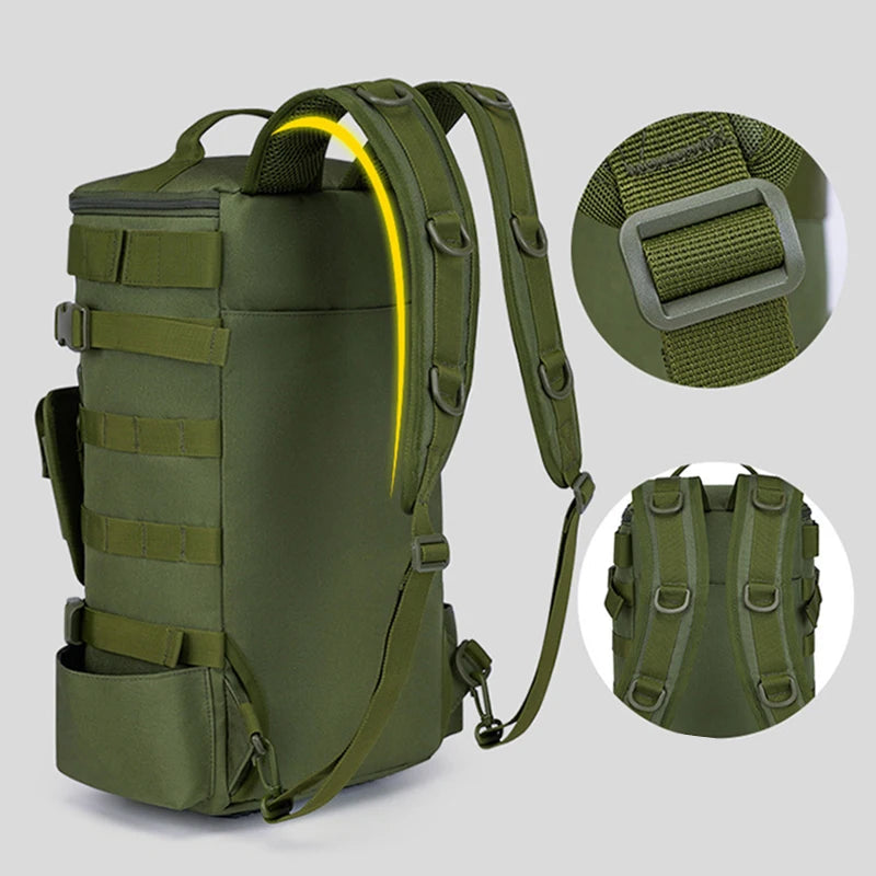 Mochila de Pesca Multifuncional: Conforto e Durabilidade para Longas Jornadas à Beira do Rio