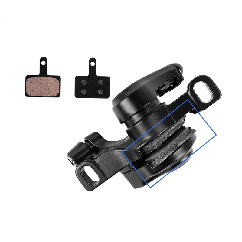 ZEEM-alumínio liga bicicleta freio a disco, pinça de freio, fio mecânico puxar, acessórios peças, equipamento de equitação