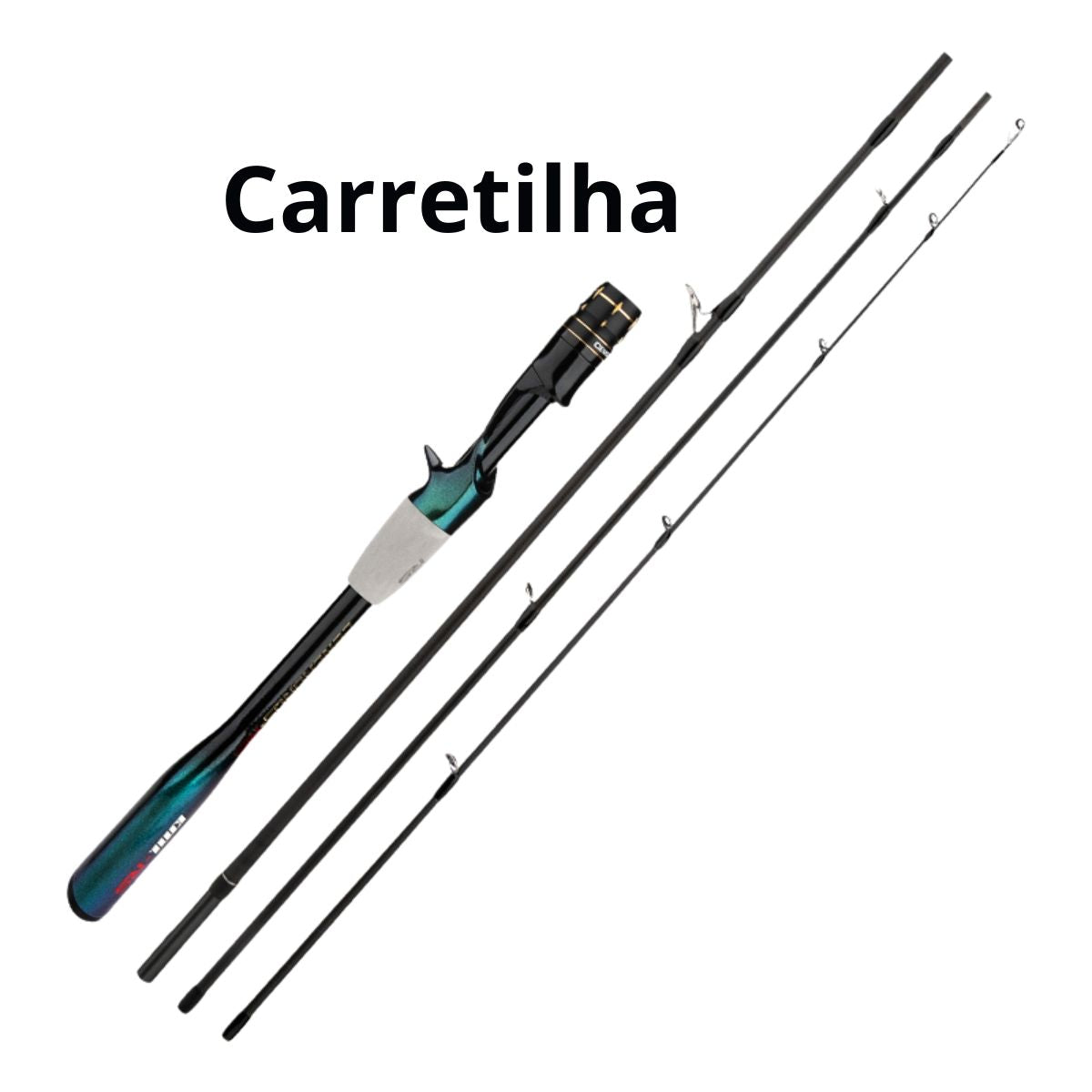 Vara de Pesca em Fibra de Carbono Centurus Jig Brasil