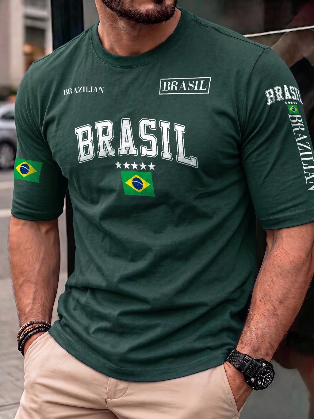 Camisa Brasil Style