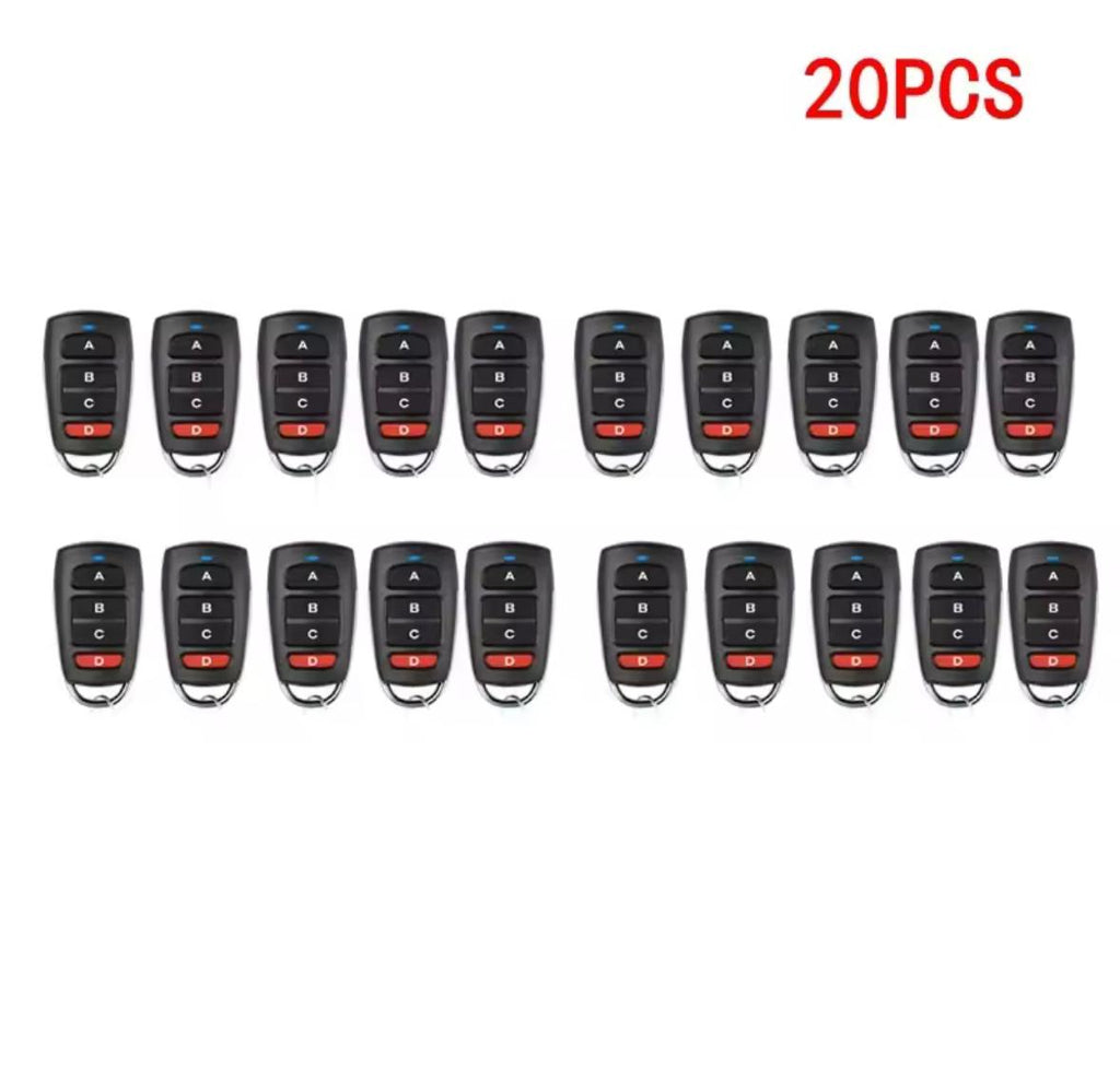 Controle Eletrônico Remoto 4 Botões Tx 433 Mhz Universal