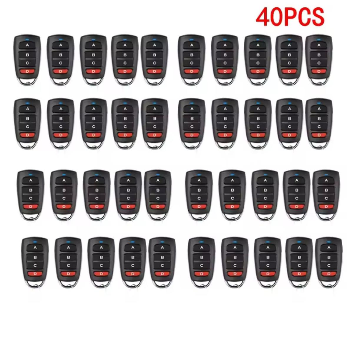 Controle Eletrônico Remoto 4 Botões Tx 433 Mhz Universal