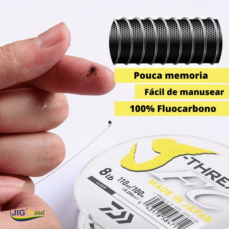 Linha Flúor Carbon DAIWA
