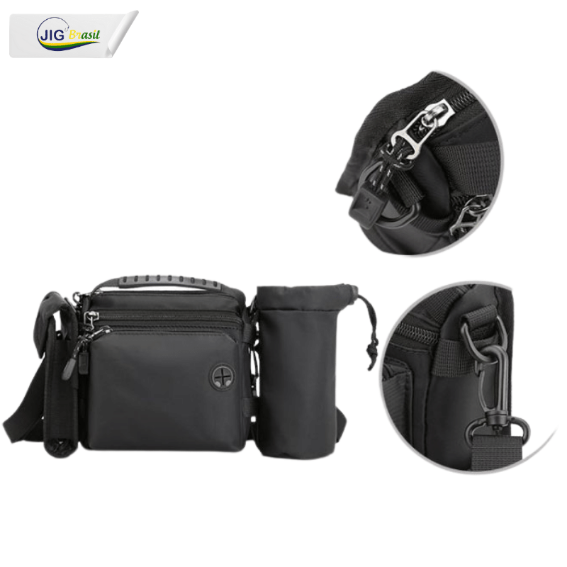 Bolsa Street 28x18x9 Centímetros Multifuncional FRETE GRÁTIS - Jig Brasil