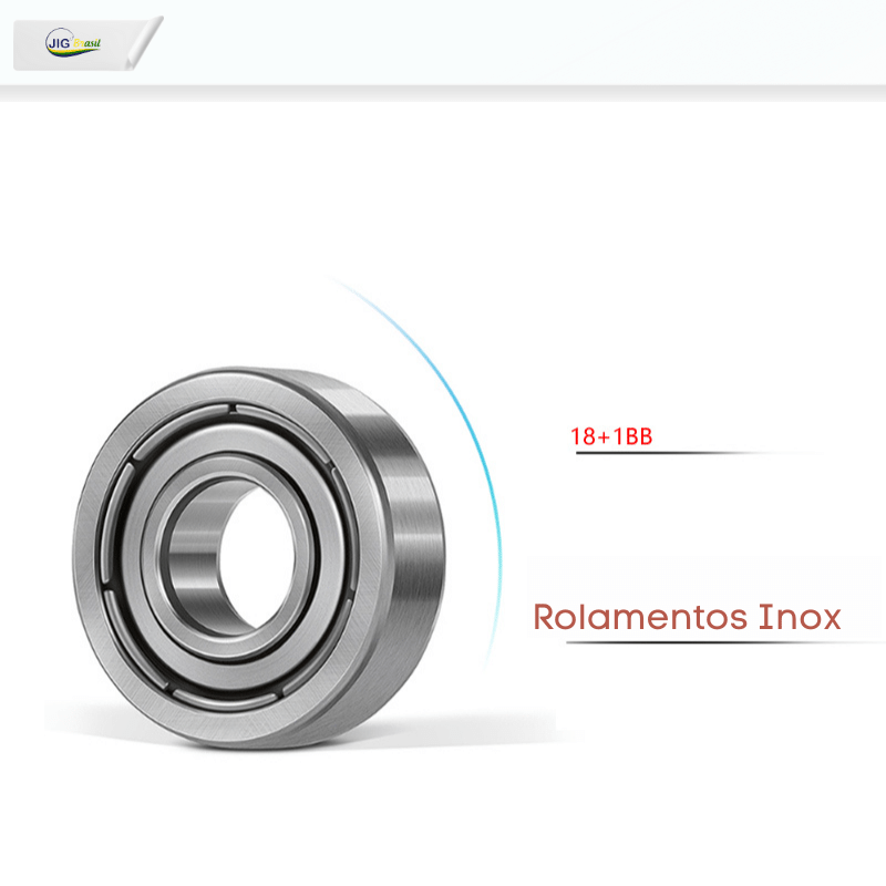 Carretilha Billings 18+1 Rolamentos em Aço INOX FRETE GRÁTIS - Jig Brasil