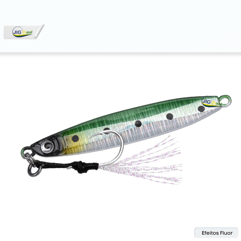 Micro Jig 18 e 35g FRETE GRÁTIS - Jig Brasil