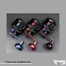 Carretilha GTS Velocidade de Recolhimento 7.0:1 11+1 Rolamentos Inox Freio em Anéis de Fibra de Carbono FRETE GRÁTIS - Jig Brasil