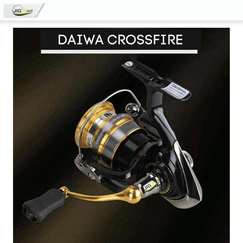 Molinete Daiwa- CROSSFIRE FRETE GRÁTIS - Jig Brasil