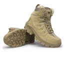 Bota Tática em Couro nas Cores Preta e Caqui Tempestade no Deserto FRETE GRÁTIS - Jig Brasil