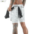 Short Crossfiteiro RUNNING com Forro Térmico Porta Celular Secagem Rápida - Jig Brasil