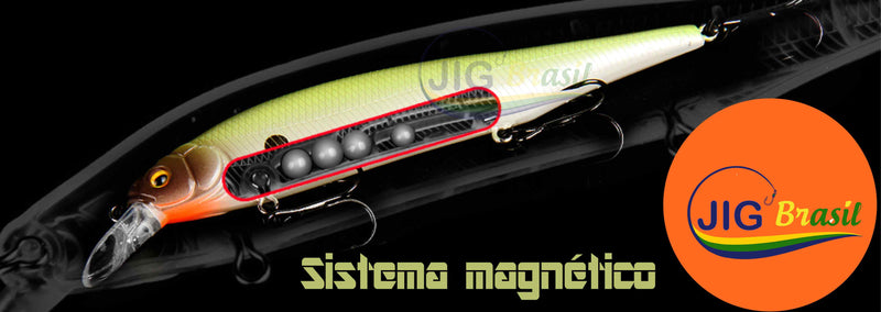 Isca Artificial Meia Água 11cm 15g FRETE GRÁTIS - Jig Brasil