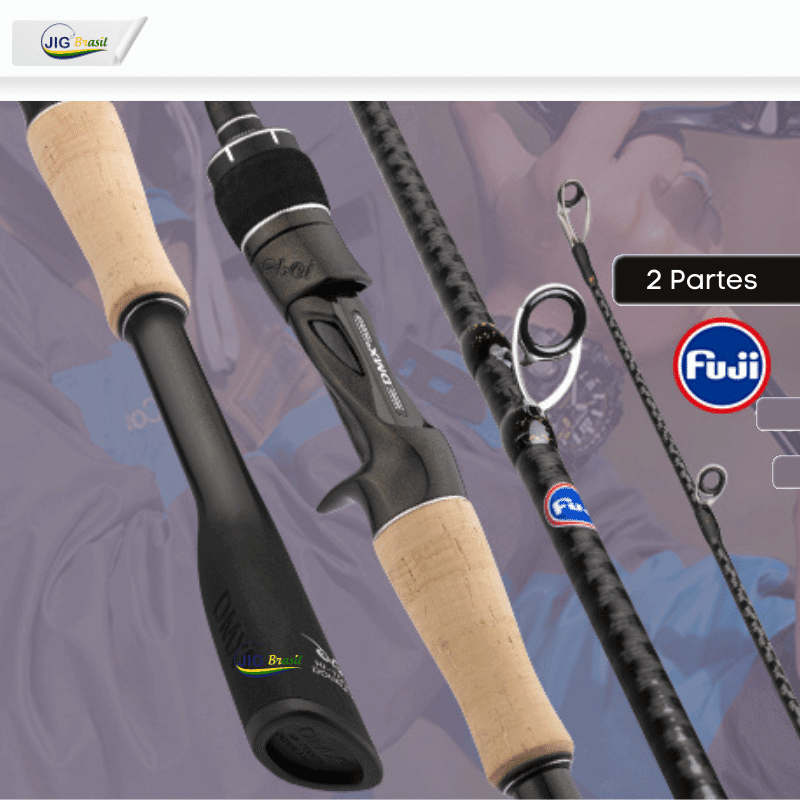 Vara de Pesca em Fibra de Carbono T88 Voyager FRETE GRÁTIS - Jig Brasil