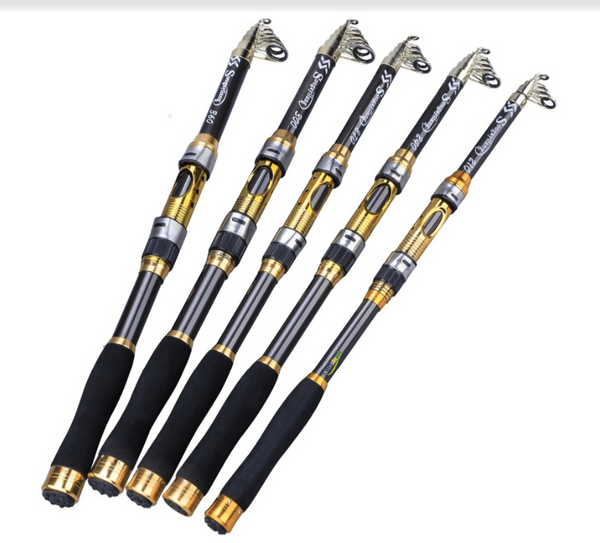 Vara Telescópica de Fibra de Carbono Ultra-linght FRETE GRÁTIS - Jig Brasil